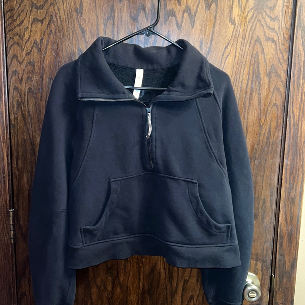 Lululemon Scuba oversized funnel neck half zip